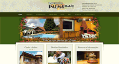 Desktop Screenshot of palmachales.com.br